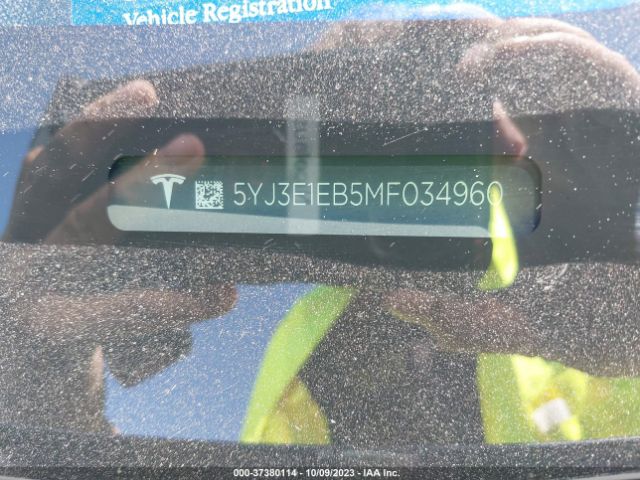 5YJ3E1EB5MF034960 Tesla Model 3 Long Range