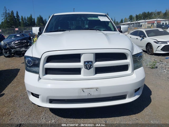 2012 RAM 1500 SPORT VIN: 1C6RD7HT9CS339892