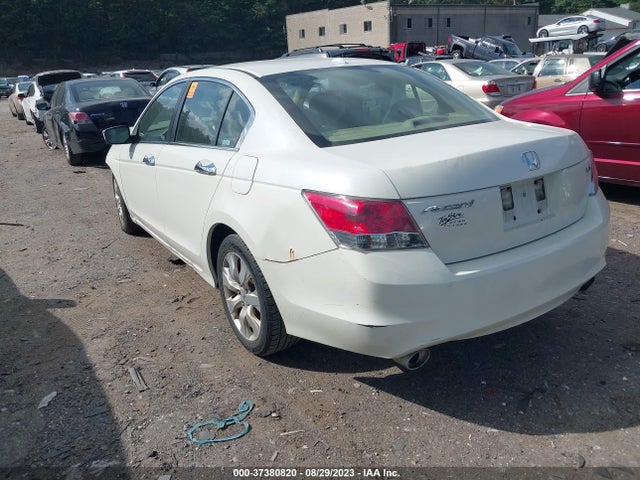 2008 HONDA ACCORD SDN EX-L VIN: 1HGCP36878A058900