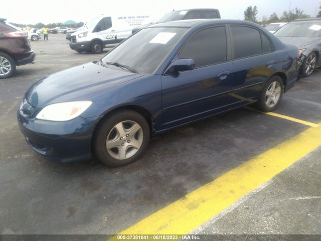 2005 HONDA CIVIC SDN EX VIN: 1HGES26795L004359