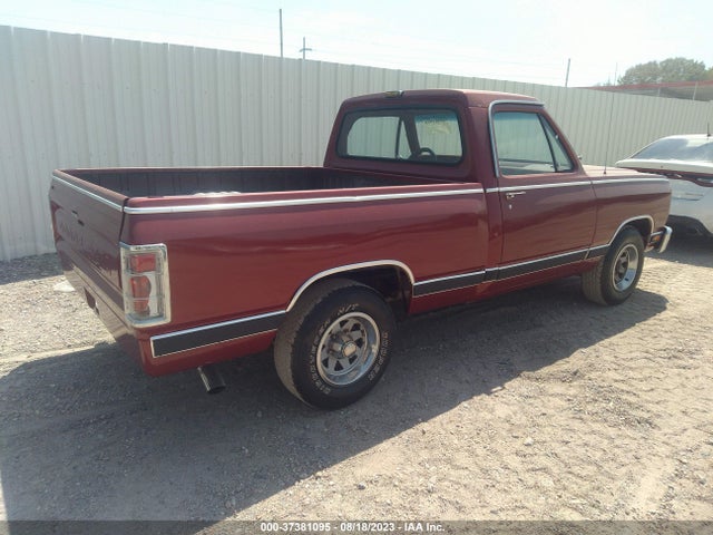 1987 DODGE D-SERIES D150 VIN: 1B7FD14T7HS382861