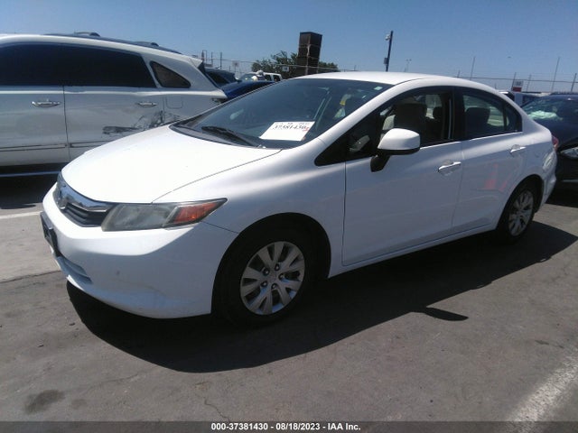 2012 HONDA CIVIC SDN LX VIN: 19XFB2F50CE351439