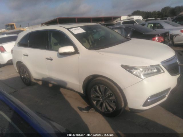 5FRYD3H49EB002840 Acura Mdx Tech Pkg
