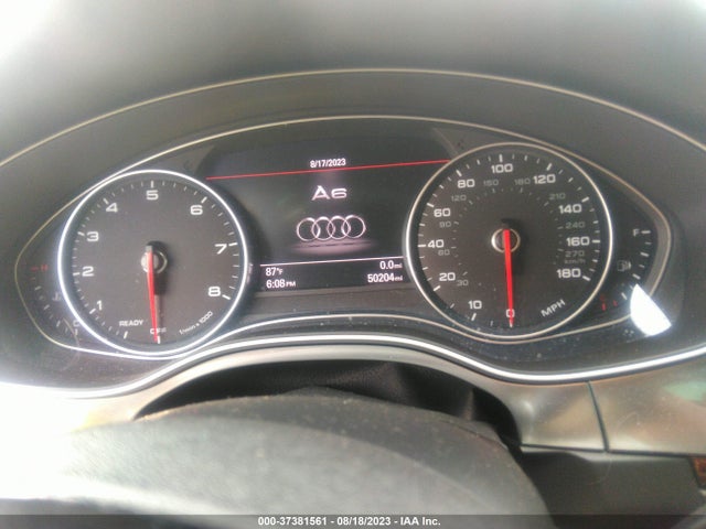 2017 AUDI A6 PREMIUM PLUS VIN: WAUG8AFC6HN107175