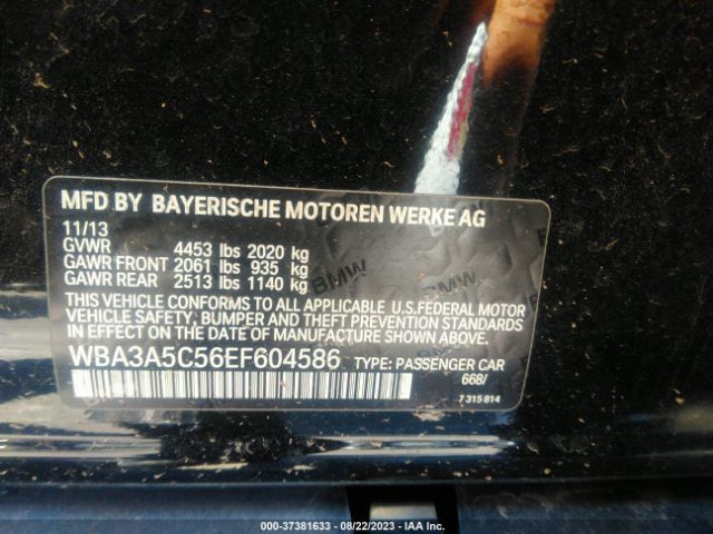 WBA3A5C56EF604586 BMW 3 Series 328i