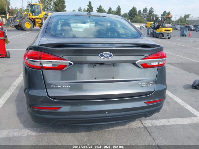3FA6P0RU5KR206399 Ford Fusion Hybrid Titanium