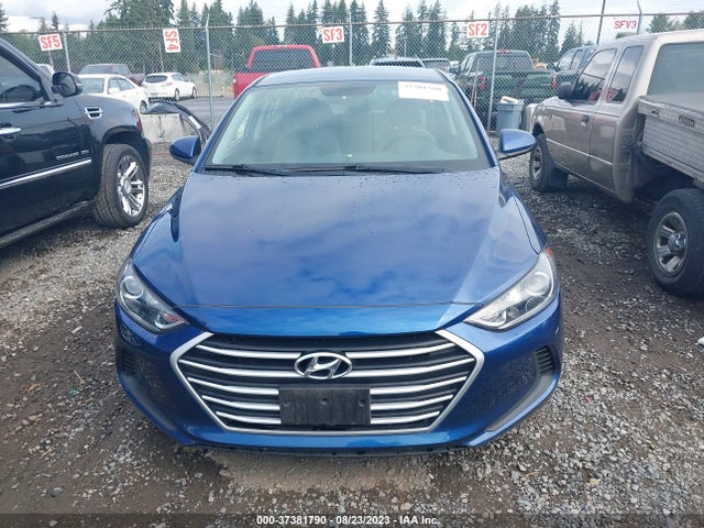 2017 HYUNDAI ELANTRA SE VIN: 5NPD84LF7HH197345