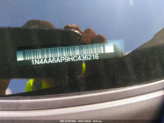 1N4AA6AP9HC436216 Nissan MAXIMA SL