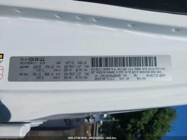 1C4HJXDN3KW668485 Jeep Wrangler Unlimited Sport S