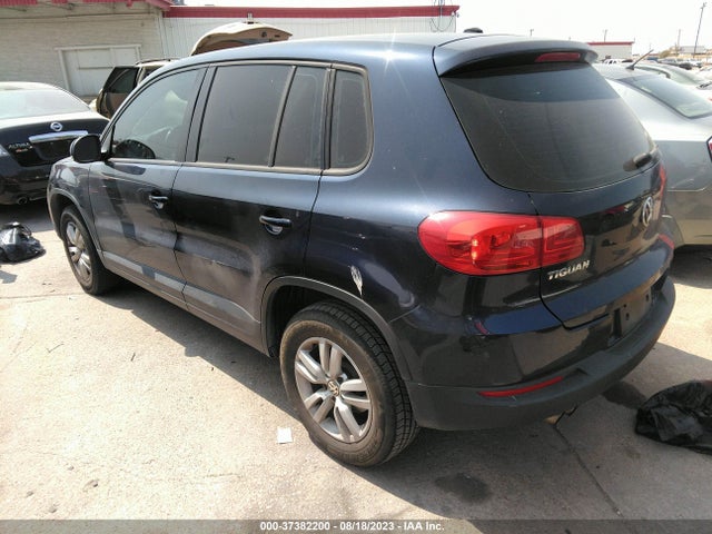 2013 VOLKSWAGEN TIGUAN S VIN: WVGAV7AX3DW540788