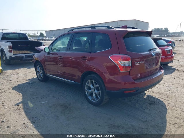 2016 SUBARU FORESTER 2.5I TOURING VIN: JF2SJAXCXGH538438