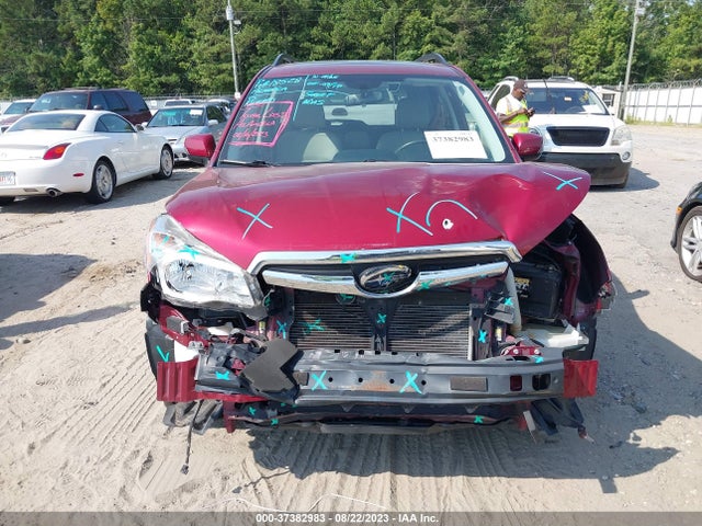 2016 SUBARU FORESTER 2.5I TOURING VIN: JF2SJAXCXGH538438