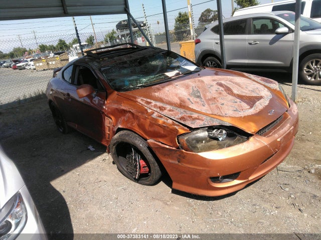 2006 HYUNDAI TIBURON GT/GT LIMITED/SE VIN: KMHHN65F26U207135