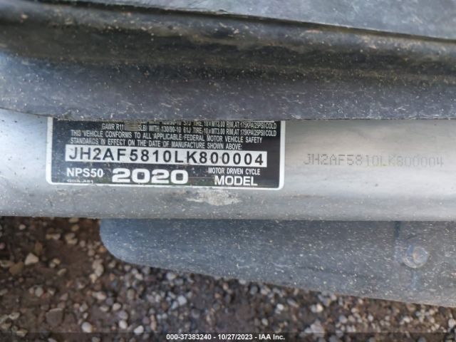 2020 HONDA NPS50 JH2AF5810LK800004 Photo 9