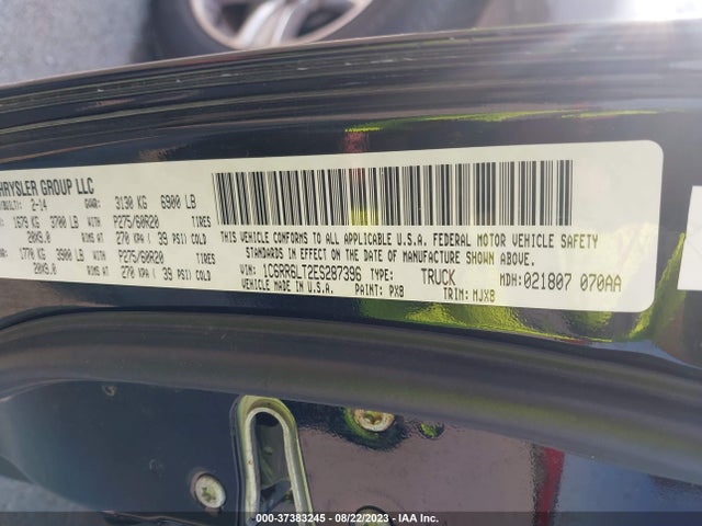 1C6RR6LT2ES287396 RAM 1500 Lone Star