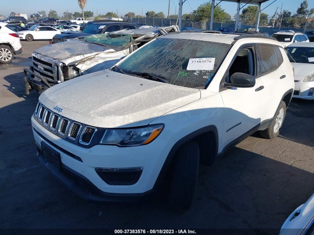 2018 JEEP COMPASS SPORT 4X4 VIN: 3C4NJDAB5JT434445
