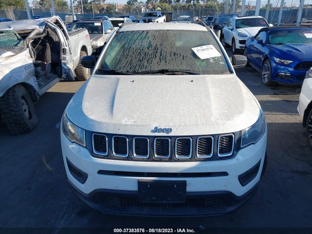 2018 JEEP COMPASS SPORT 4X4 VIN: 3C4NJDAB5JT434445
