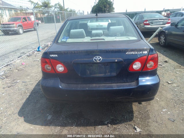 2006 TOYOTA COROLLA CE/LE VIN: JTDBR32E160064033