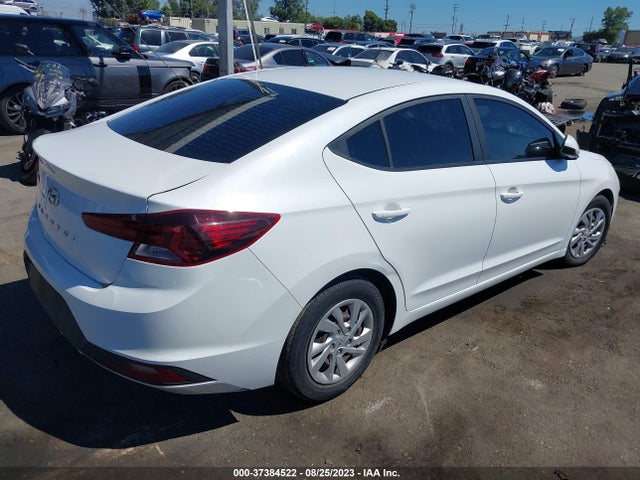 2019 HYUNDAI ELANTRA SE VIN: 5NPD74LF2KH447956