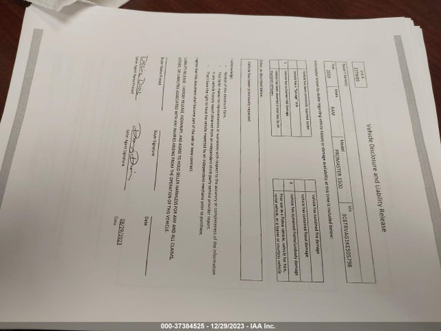 2019 RAM PROMASTER 1500 3C6TRVAG1KE505798 Photo 5