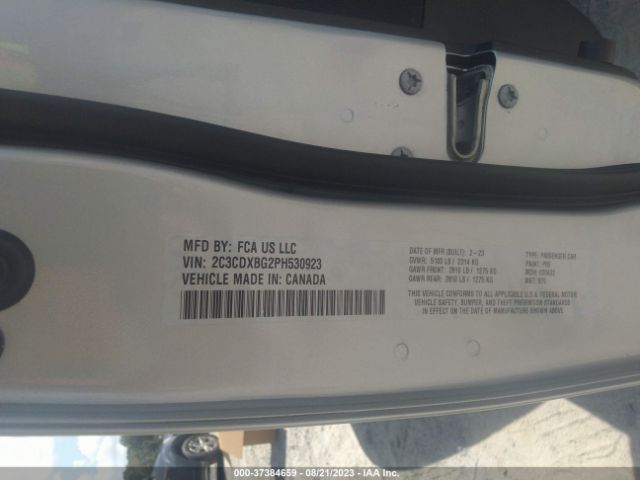 2C3CDXBG2PH530923 Dodge Charger Sxt