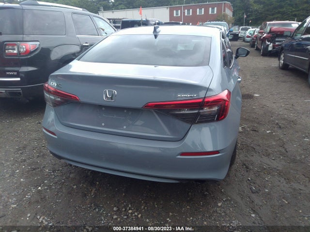 2022 HONDA CIVIC SEDAN SPORT VIN: 2HGFE2F51NH553139