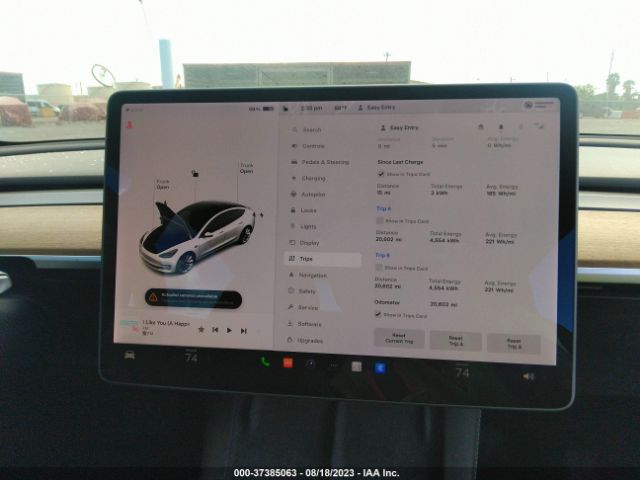 5YJ3E1EA4MF850369 Tesla Model 3 Standard Range Plus