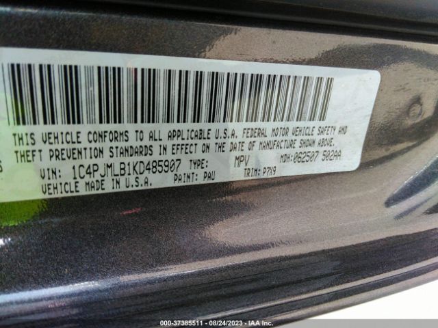1C4PJMLB1KD485907 Jeep Cherokee Latitude Plus