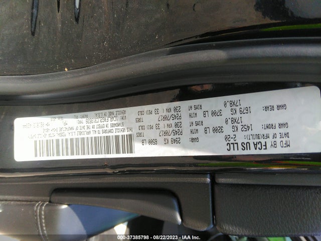 1C4RJFAG2LC313539 Jeep Grand Cherokee Laredo E