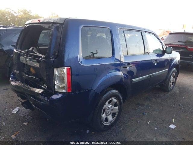 Honda PILOT LX 2014 5FNYF4H25EB050318 Image 4