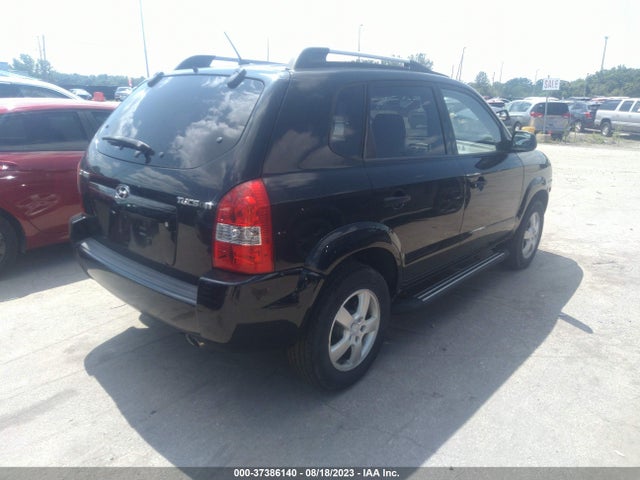2007 HYUNDAI TUCSON GLS VIN: KM8JM12B77U521065
