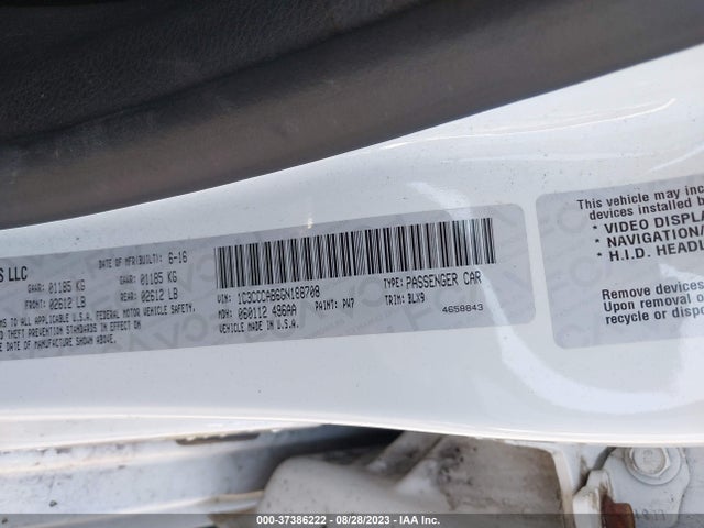 Chrysler 200 Limited Platinum 2016 1C3CCCAB6GN188708 Image 9