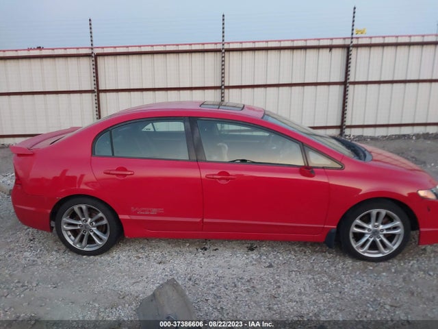 2008 HONDA CIVIC SDN SI VIN: 2HGFA555X8H712436