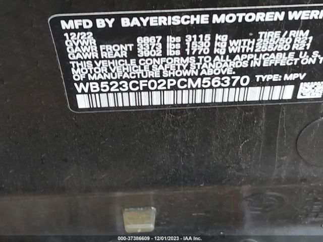 WB523CF02PCM56370 BMW Ix Xdrive50