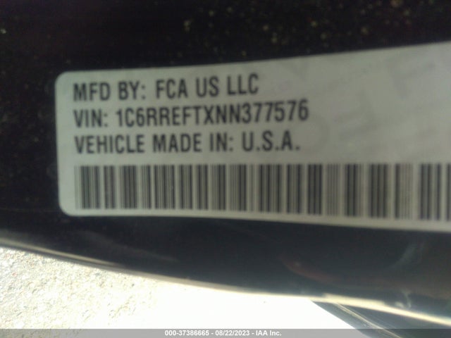 1C6RREFTXNN377576 RAM 1500 Lone Star