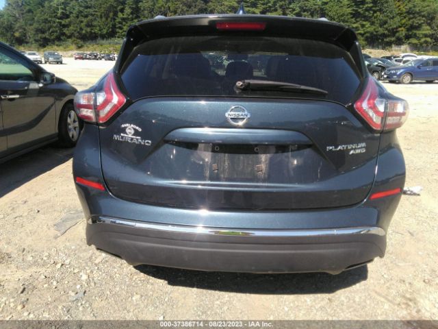 5N1AZ2MH6JN185077 Nissan Murano Platinum