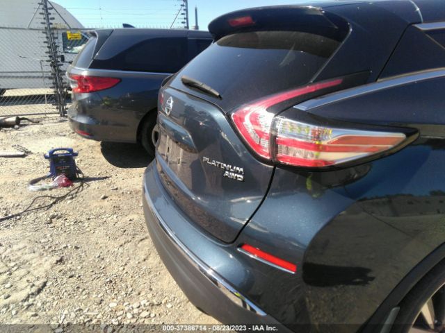 5N1AZ2MH6JN185077 Nissan Murano Platinum