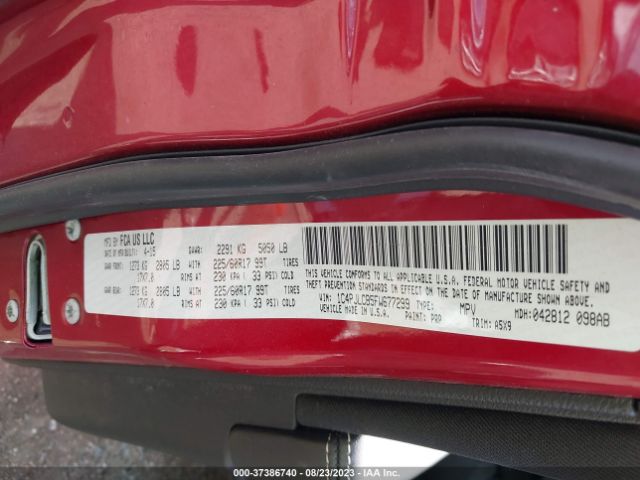 1C4PJLCB5FW677299 Jeep Cherokee Latitude