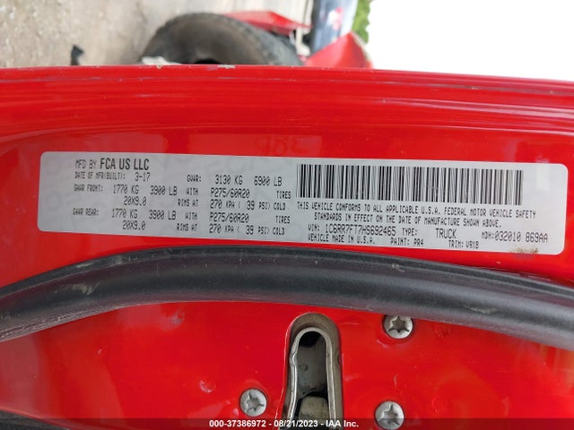 2017 RAM 1500 EXPRESS VIN: 1C6RR7FT7HS692465