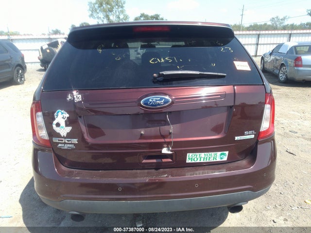 2012 FORD EDGE SEL VIN: 2FMDK3J92CBA33588