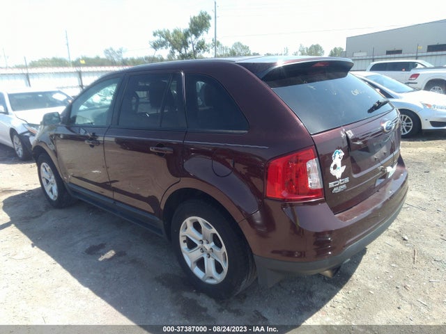 2012 FORD EDGE SEL VIN: 2FMDK3J92CBA33588