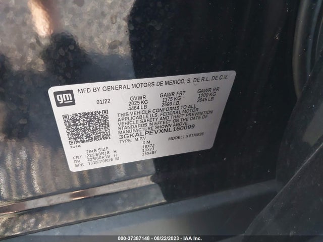 GMC Terrain Slt 2022 3GKALPEVXNL160099 Image 9