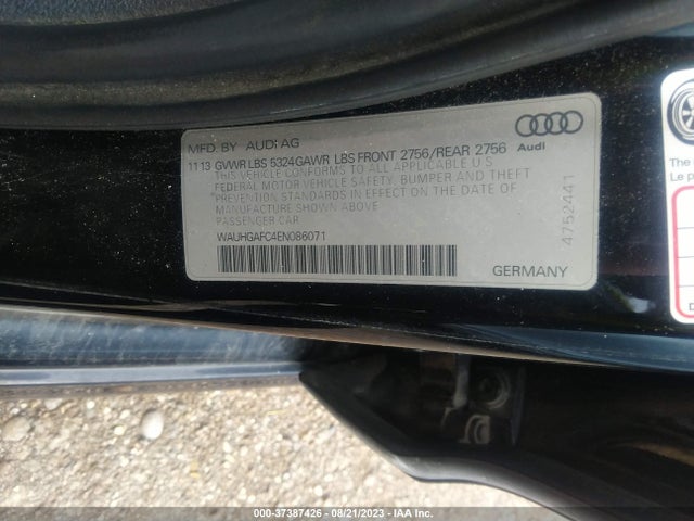 WAUHGAFC4EN086071 Audi A6 3.0t Prestige