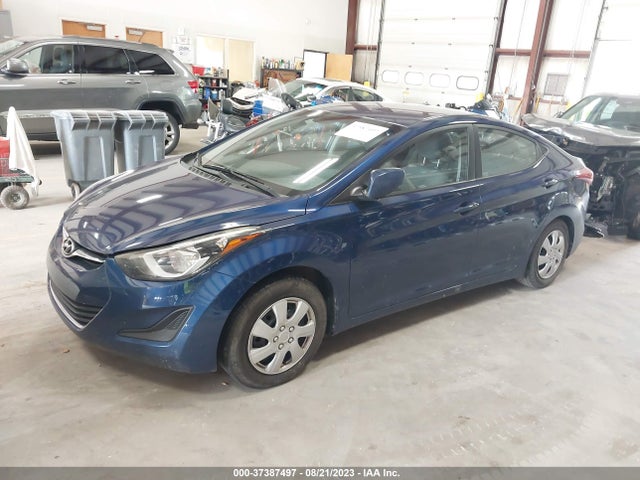 2016 HYUNDAI ELANTRA SE VIN: 5NPDH4AE3GH681540