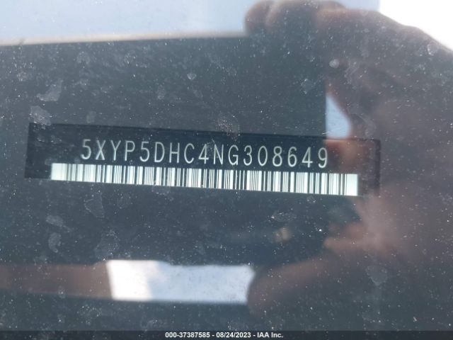 5XYP5DHC4NG308649 KIA Telluride Sx