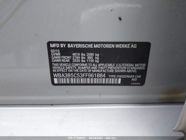 WBA3B5C53FF961884 BMW 3 Series 328i Xdrive