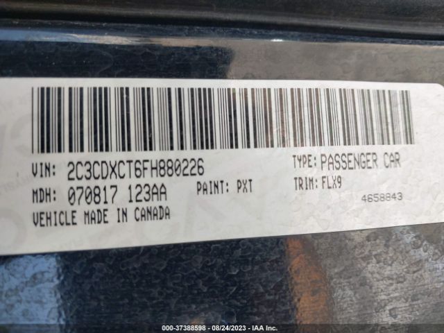 2C3CDXCT6FH880226 Dodge Charger Road/track