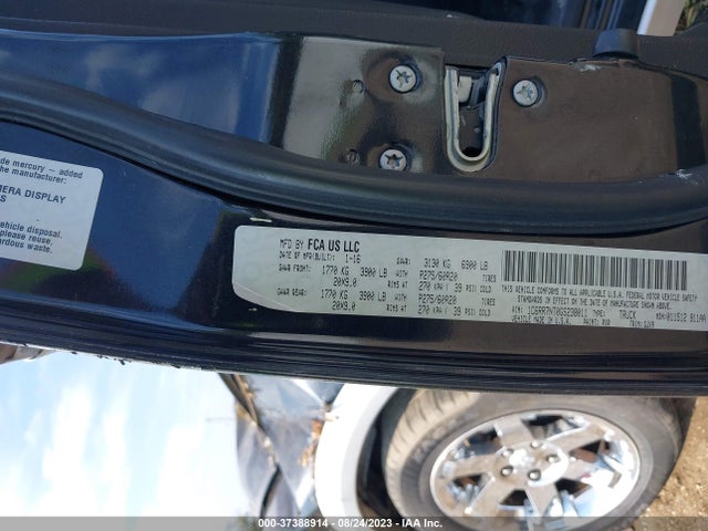 1C6RR7NT0GS238011 RAM 1500 Laramie