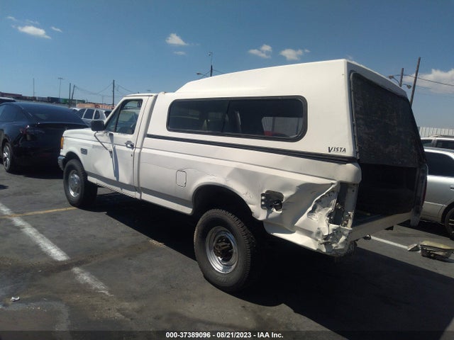 1991 FORD F250 VIN: 2FTHF25G7MCA37614