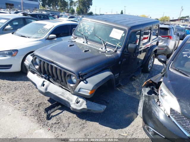 1C4HJXDN1JW225086 Jeep Wrangler Unlimited Sport S